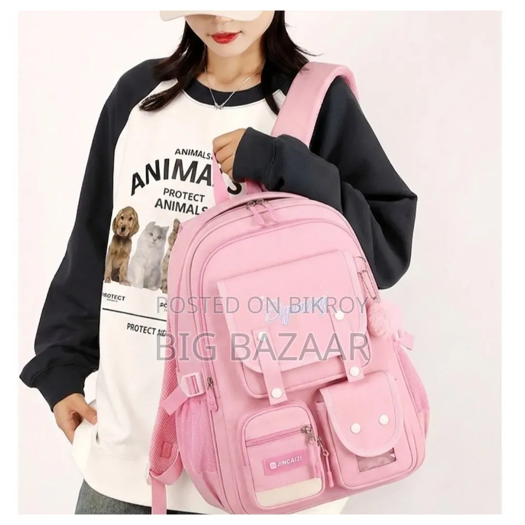 Trendy Stylish "Bigemeng" School Backpack