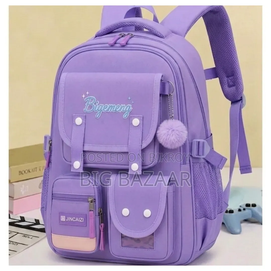 Trendy Stylish "Bigemeng" School Backpack
