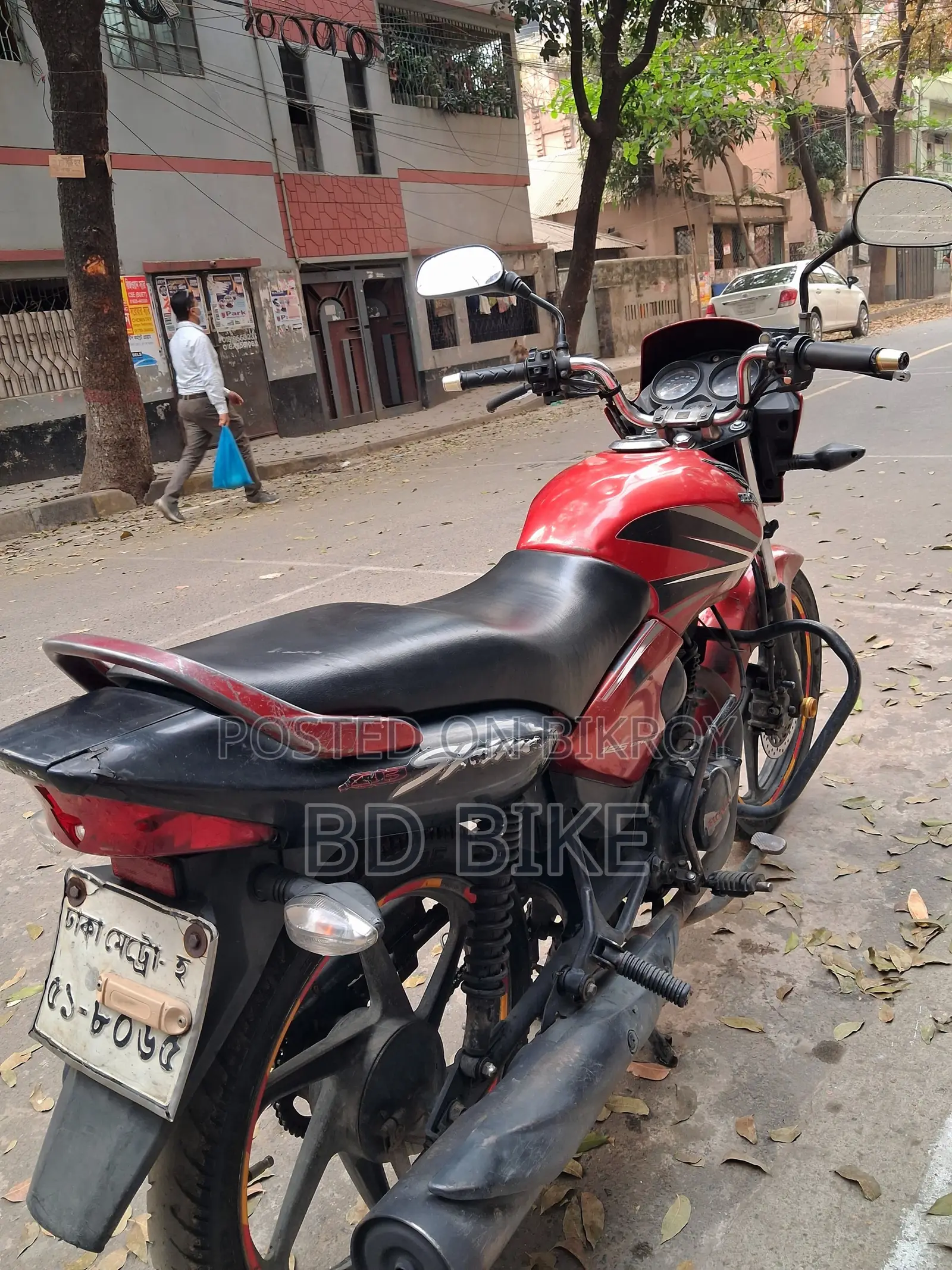 Honda Shine SP 2015 Red