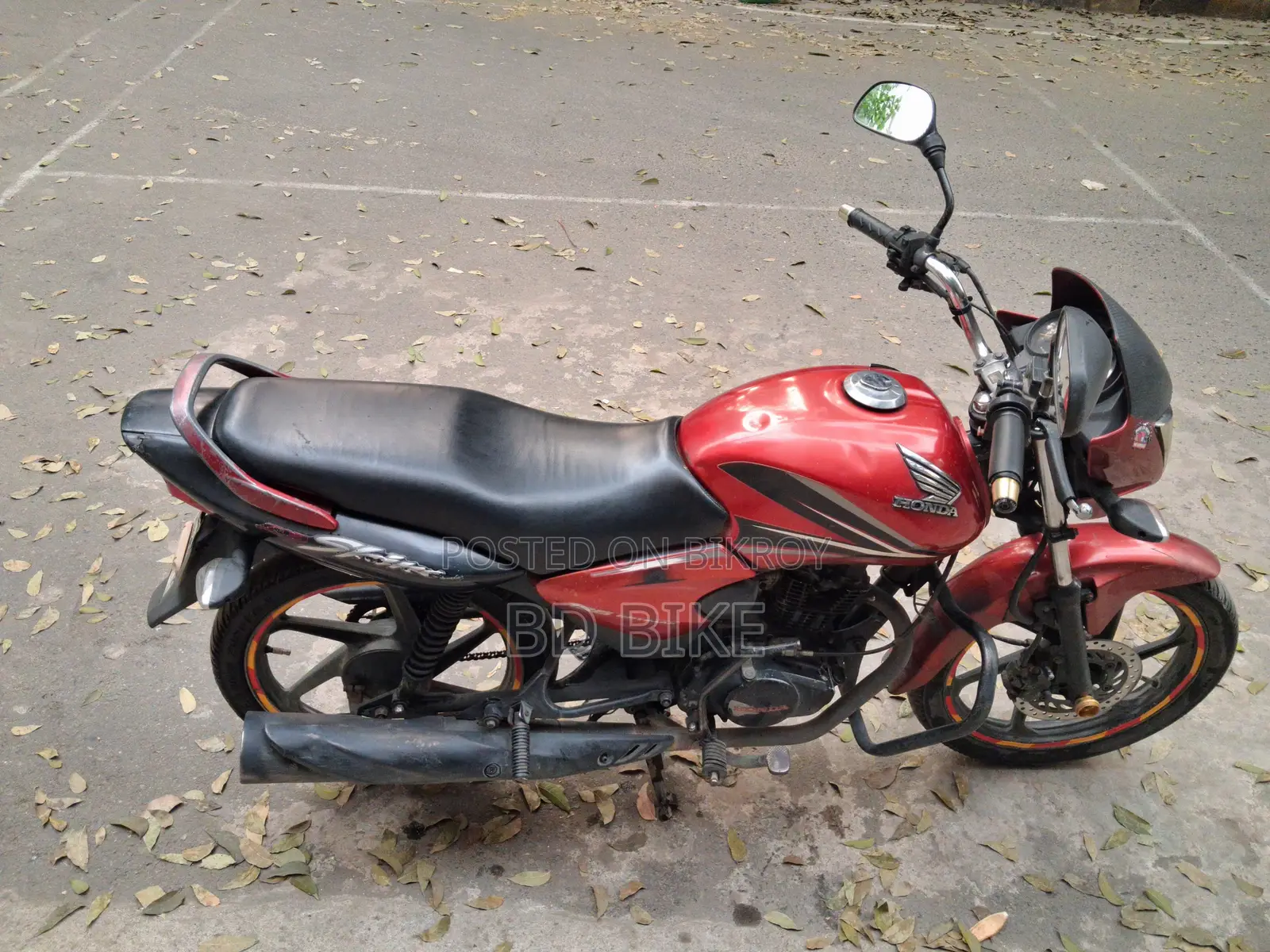 Honda Shine SP 2015 Red