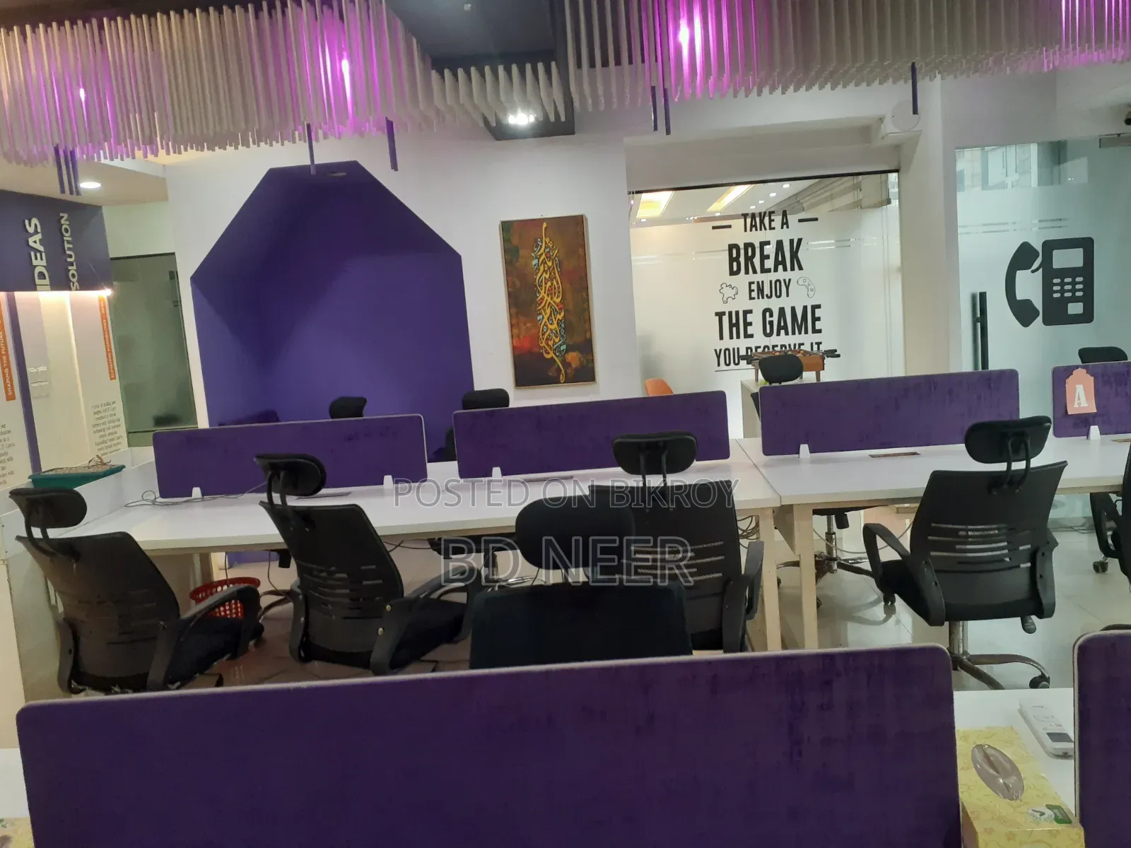Fully Furnished Office Available for Rent in Banani