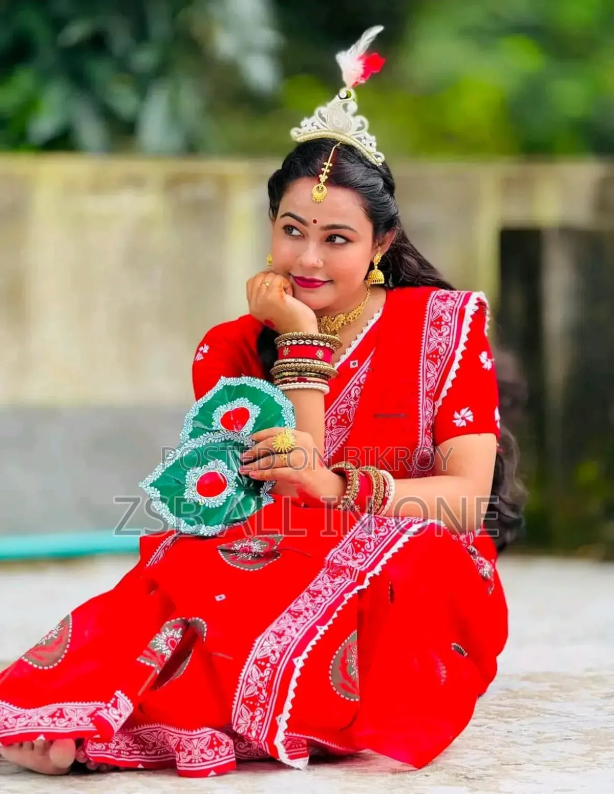 Puja Special Panpata Saree পূজা স্পেশাল পানপাতা শাড়ি