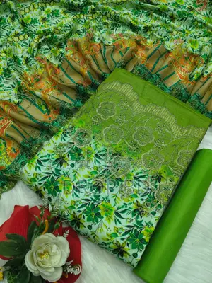 Unstitch Printed Three Piece