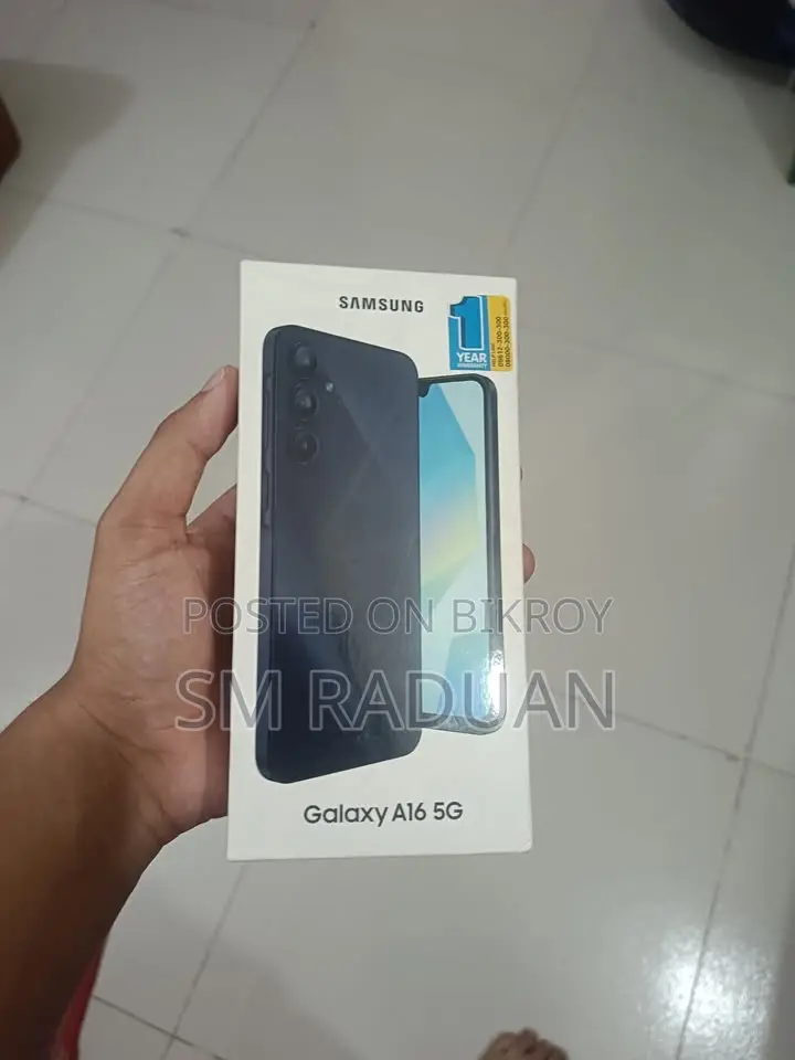 Samsung Galaxy A16 5G 128 GB Black