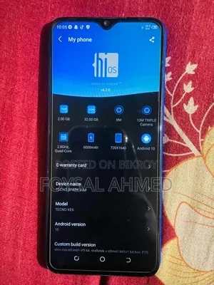 Tecno Spark 6 Air 32 GB Blue