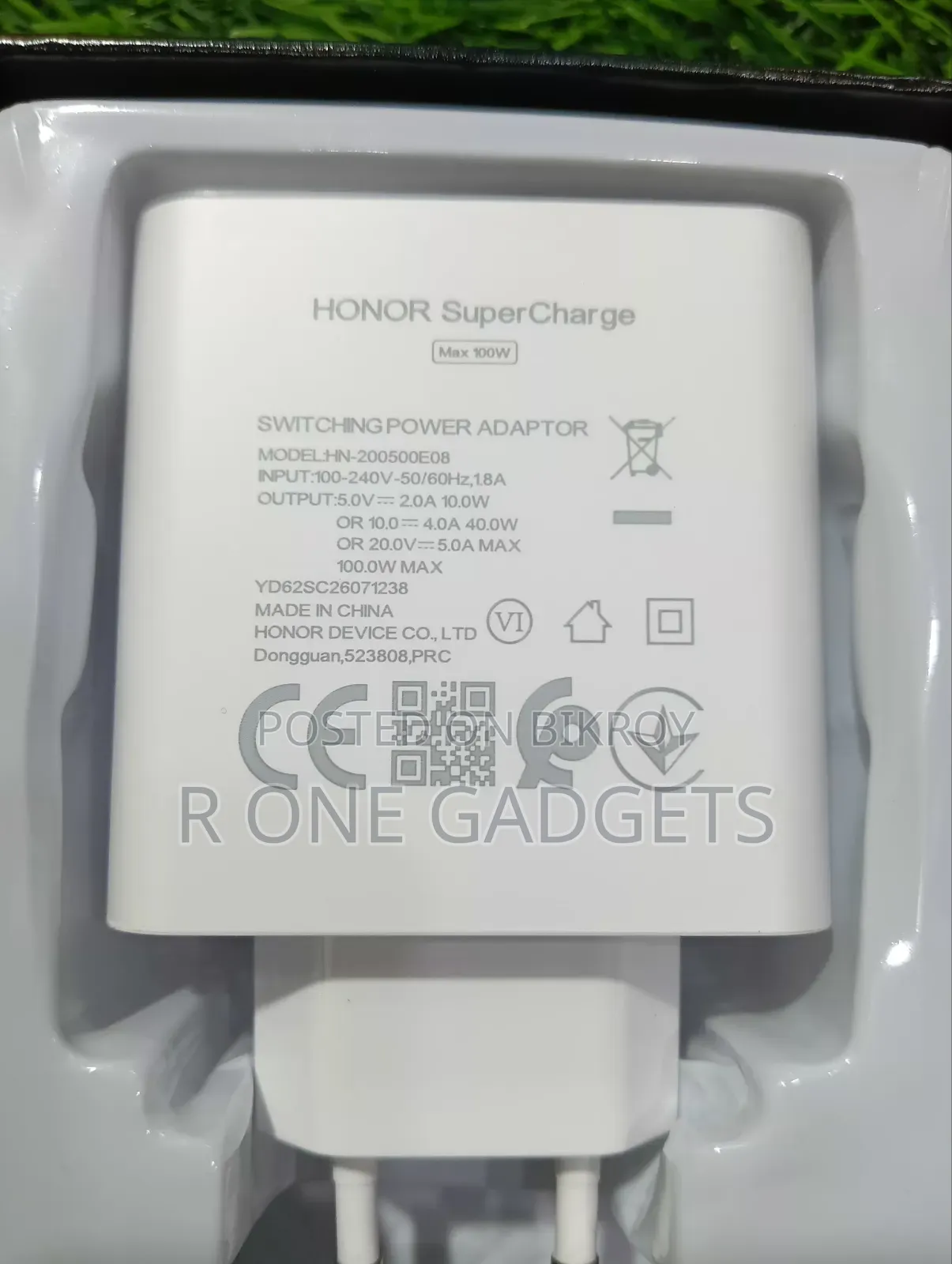 Honor 100w Max Original Charger
