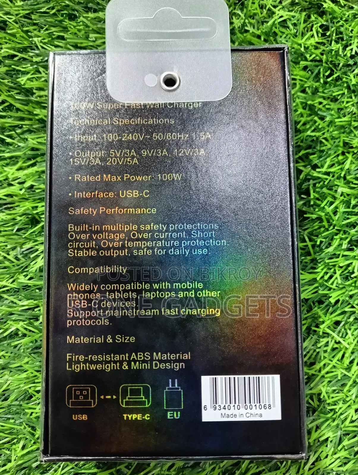 Honor 100w Max Original Charger