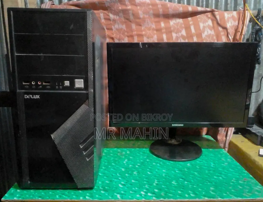 Desktop Computer 4GB Intel Core I3 SSD 128GB