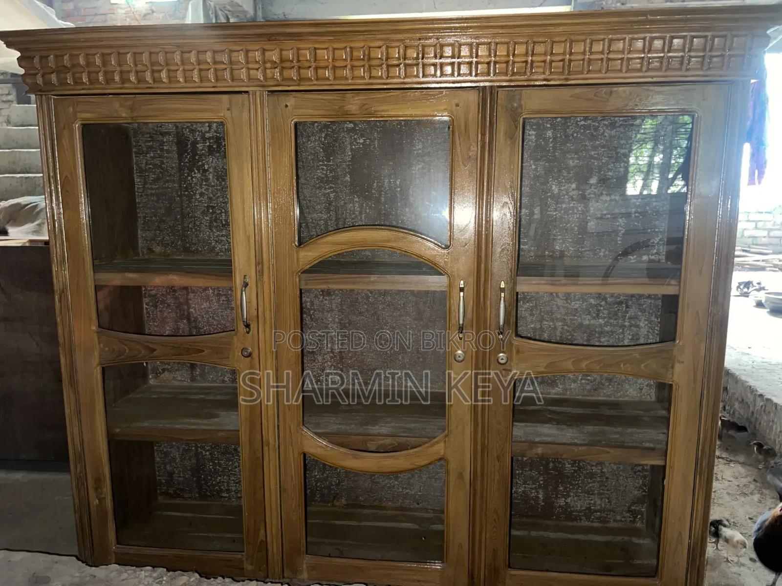৩ পার্টের ওয়াল শোকেজ