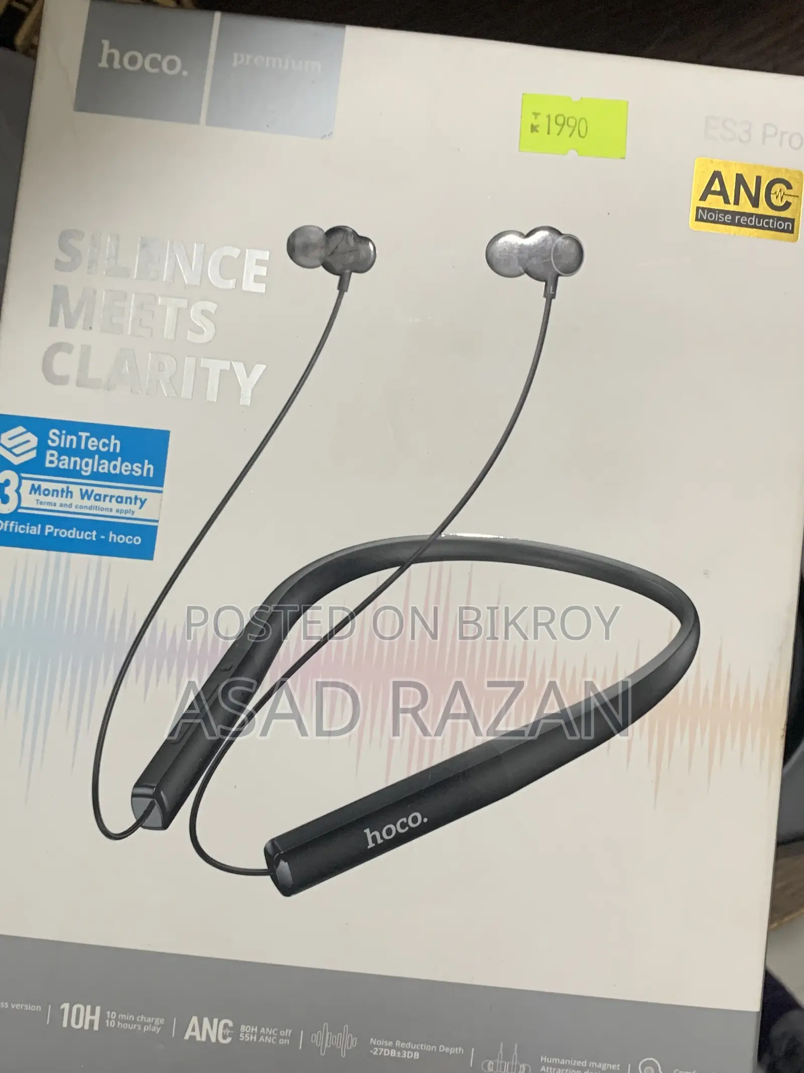 Hoco ES3 Pro Neckband