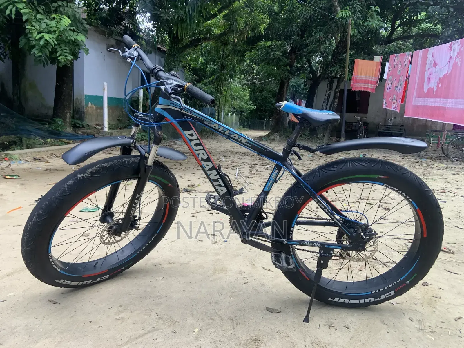 An urgent Duranta fat bicycle 26x4.0 is for sale.