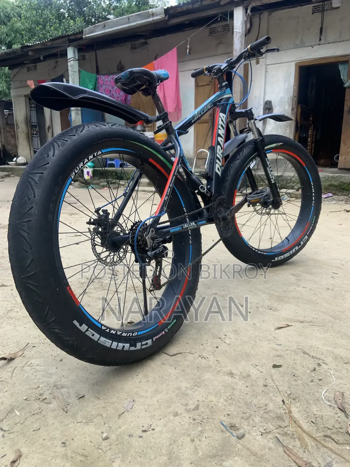 An urgent Duranta fat bicycle 26x4.0 is for sale.
