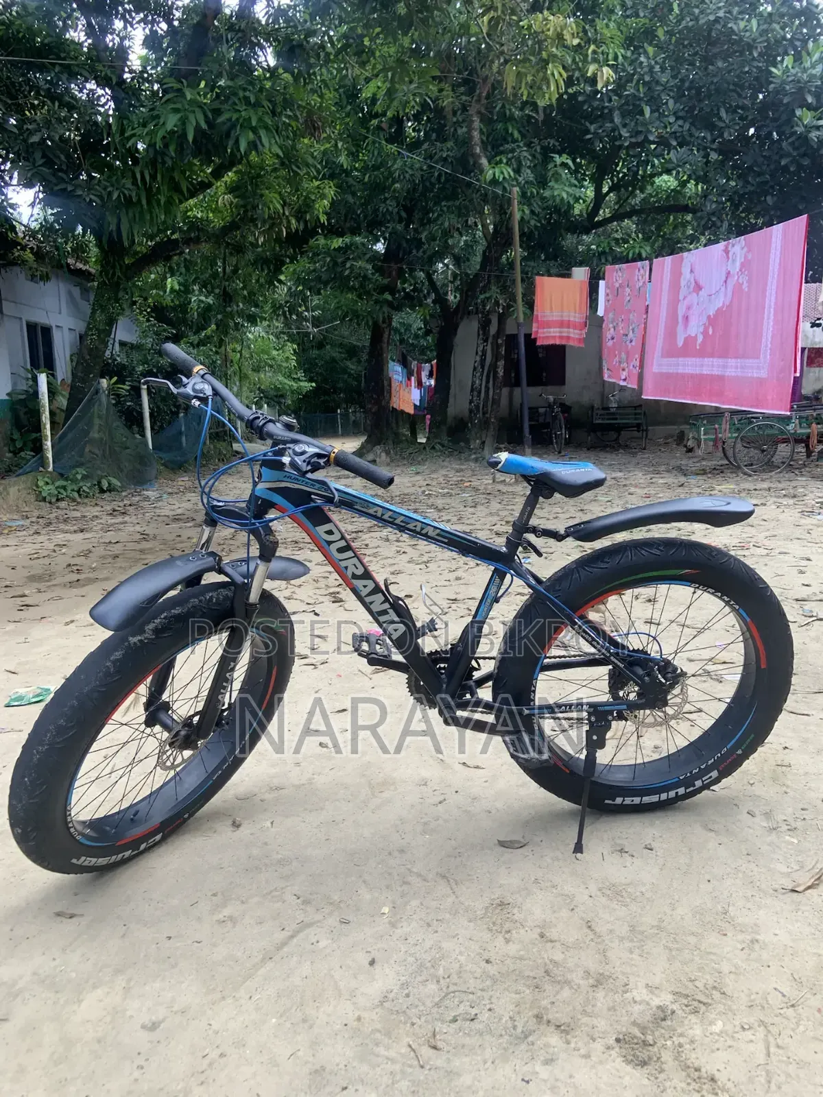 An urgent Duranta fat bicycle 26x4.0 is for sale.