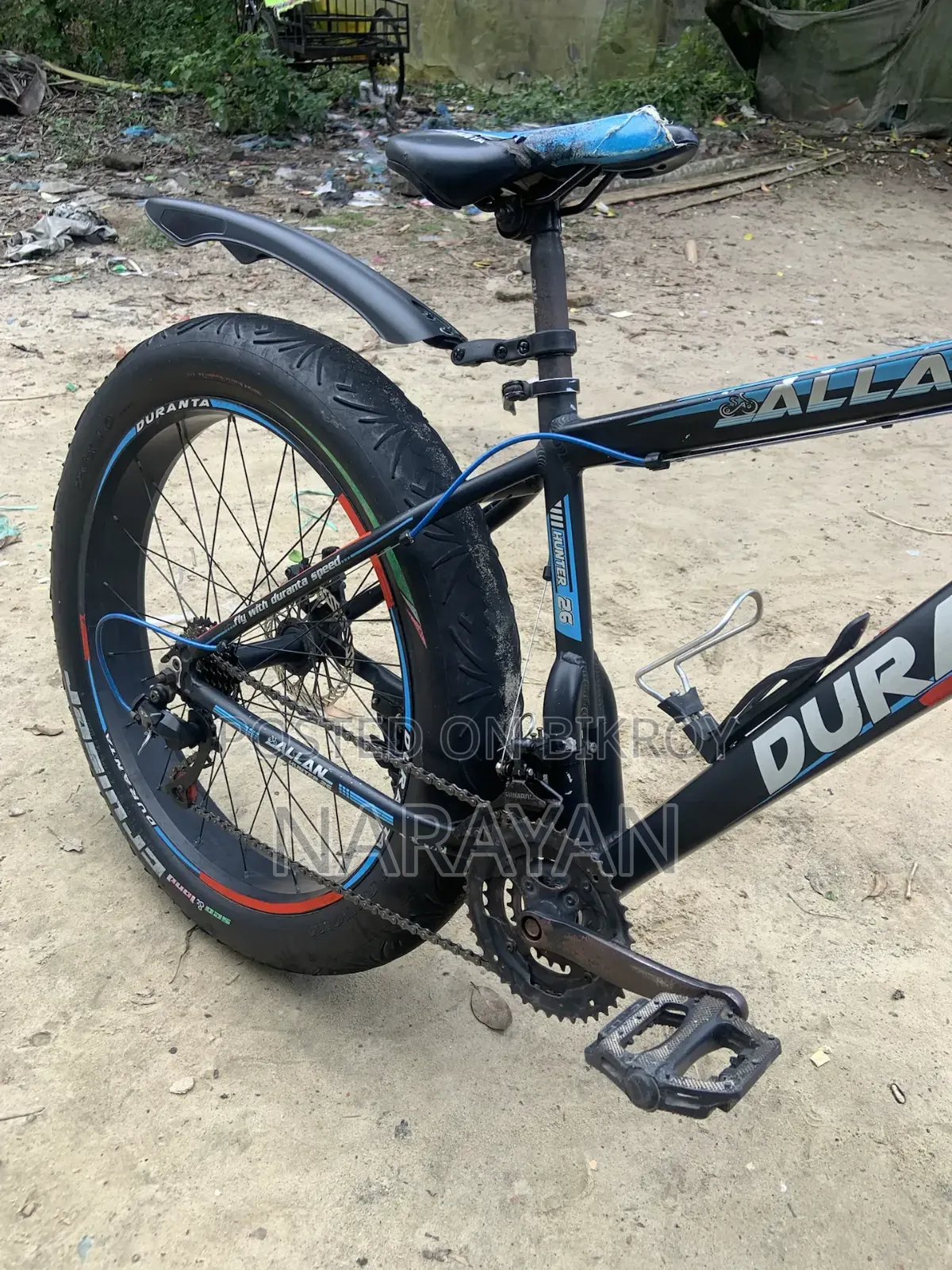 An urgent Duranta fat bicycle 26x4.0 is for sale.
