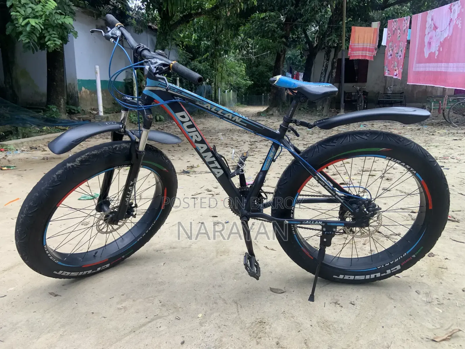 An urgent Duranta fat bicycle 26x4.0 is for sale.