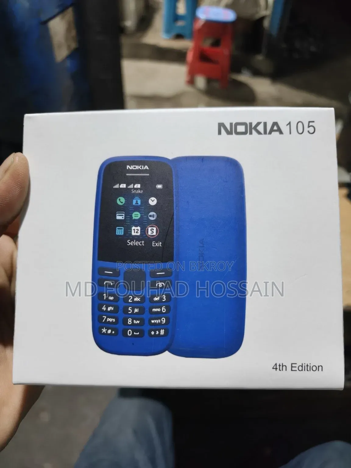 New Nokia 105 Black