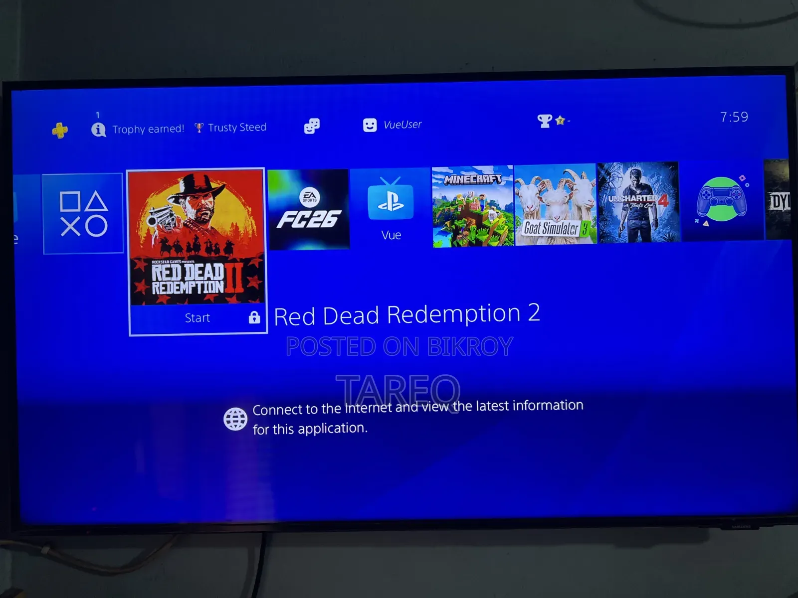PS4 Fat 500GB Jailbreak | System 13.00 | 2 Controller | Full Fresh