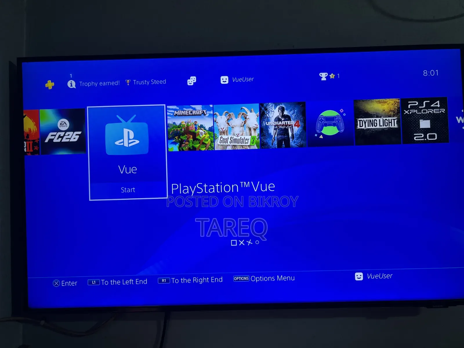 PS4 Fat 500GB Jailbreak | System 13.00 | 2 Controller | Full Fresh