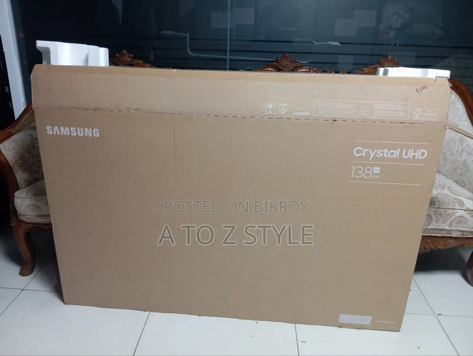 Samsung 55" Cristal UHD Smart TV
