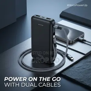 Hoco J165 Ultra-Slim 10000mAh Four-Port Power Bank