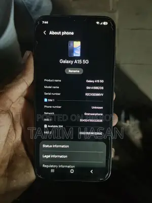 Samsung Galaxy A15 5G 128 GB Blue