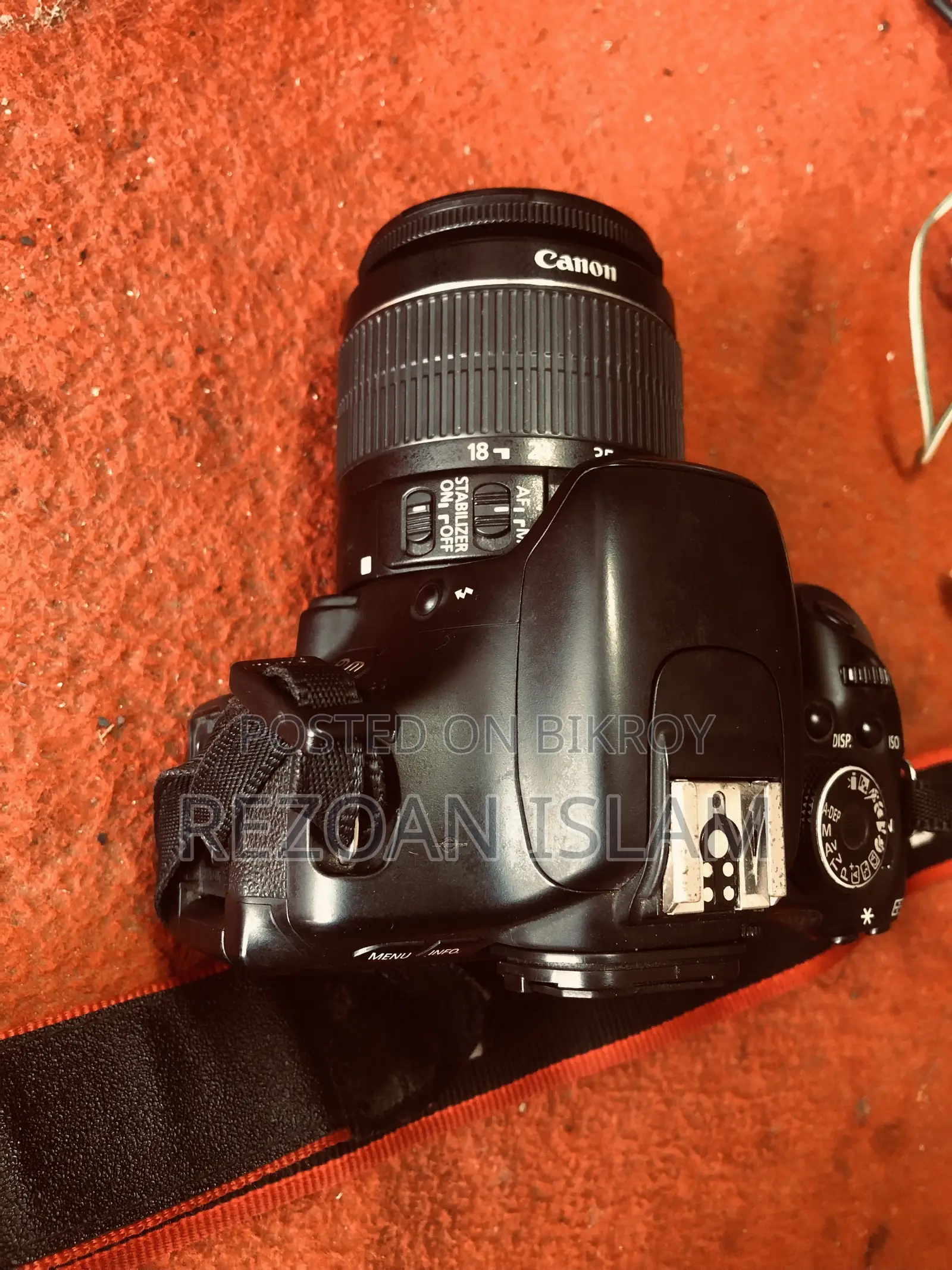 Canon 600d-এর সাথে 18–55mm Kit Lens