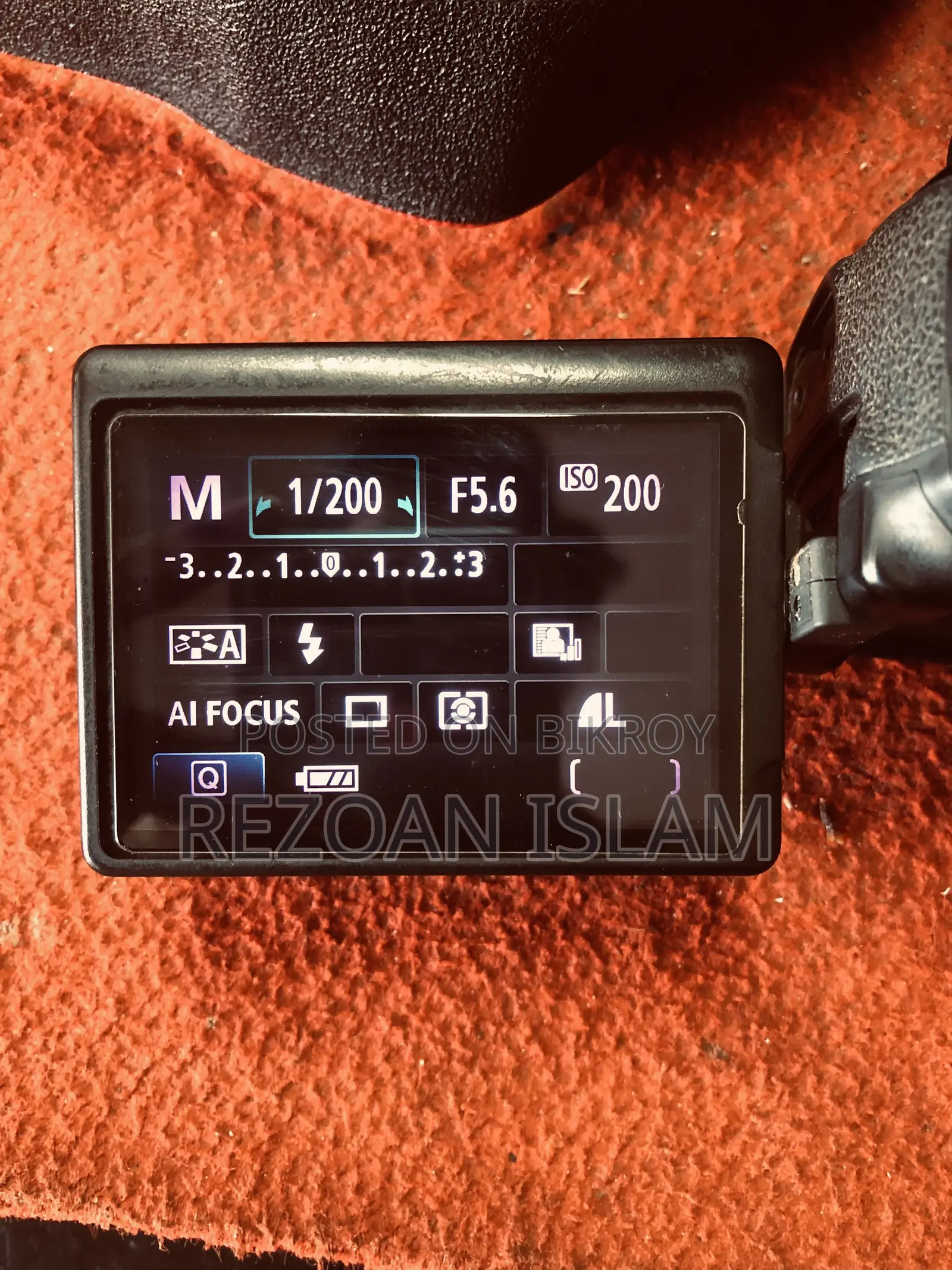 Canon 600d-এর সাথে 18–55mm Kit Lens
