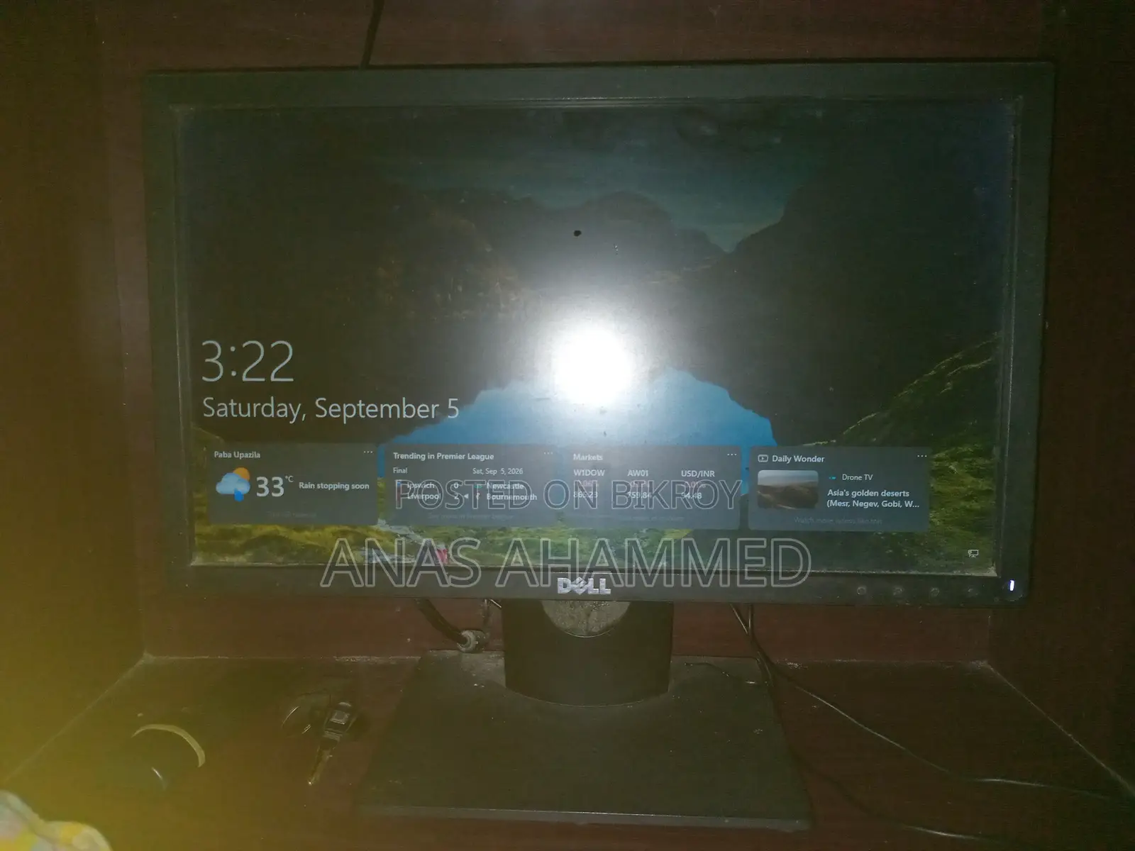 Desktop Computer Dell 8GB Intel Core I5 HDD+SSD 1T