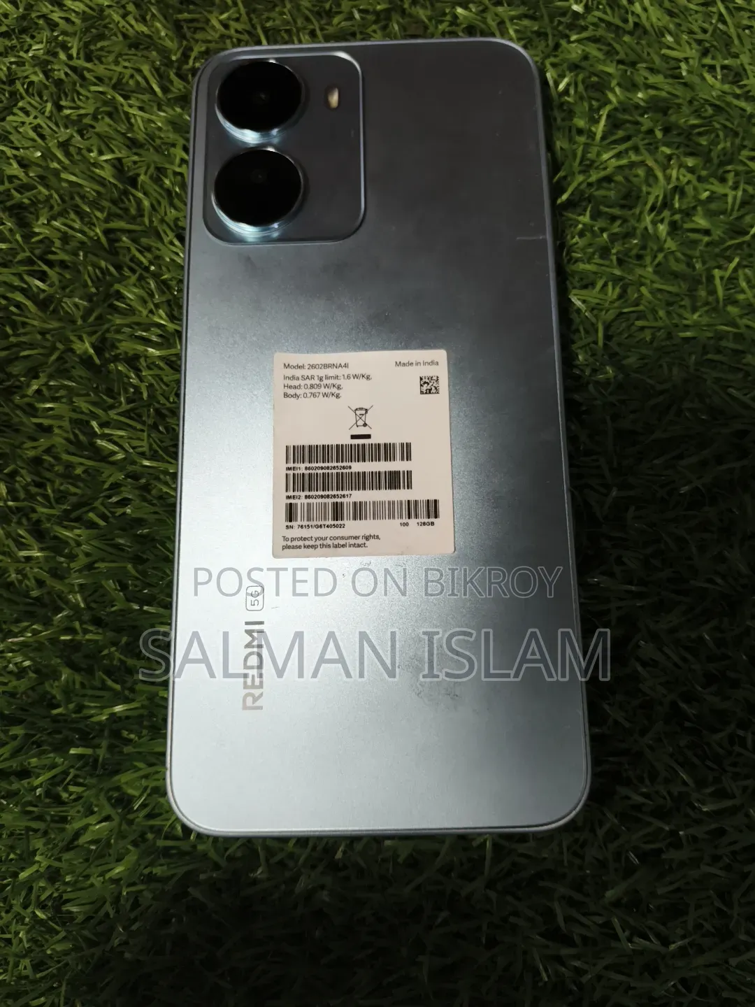Xiaomi Redmi 15a 128 GB Silver