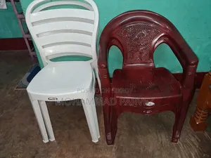 RFL Chair (Maroon Color)/Akij Plastics Chair (White Color)
