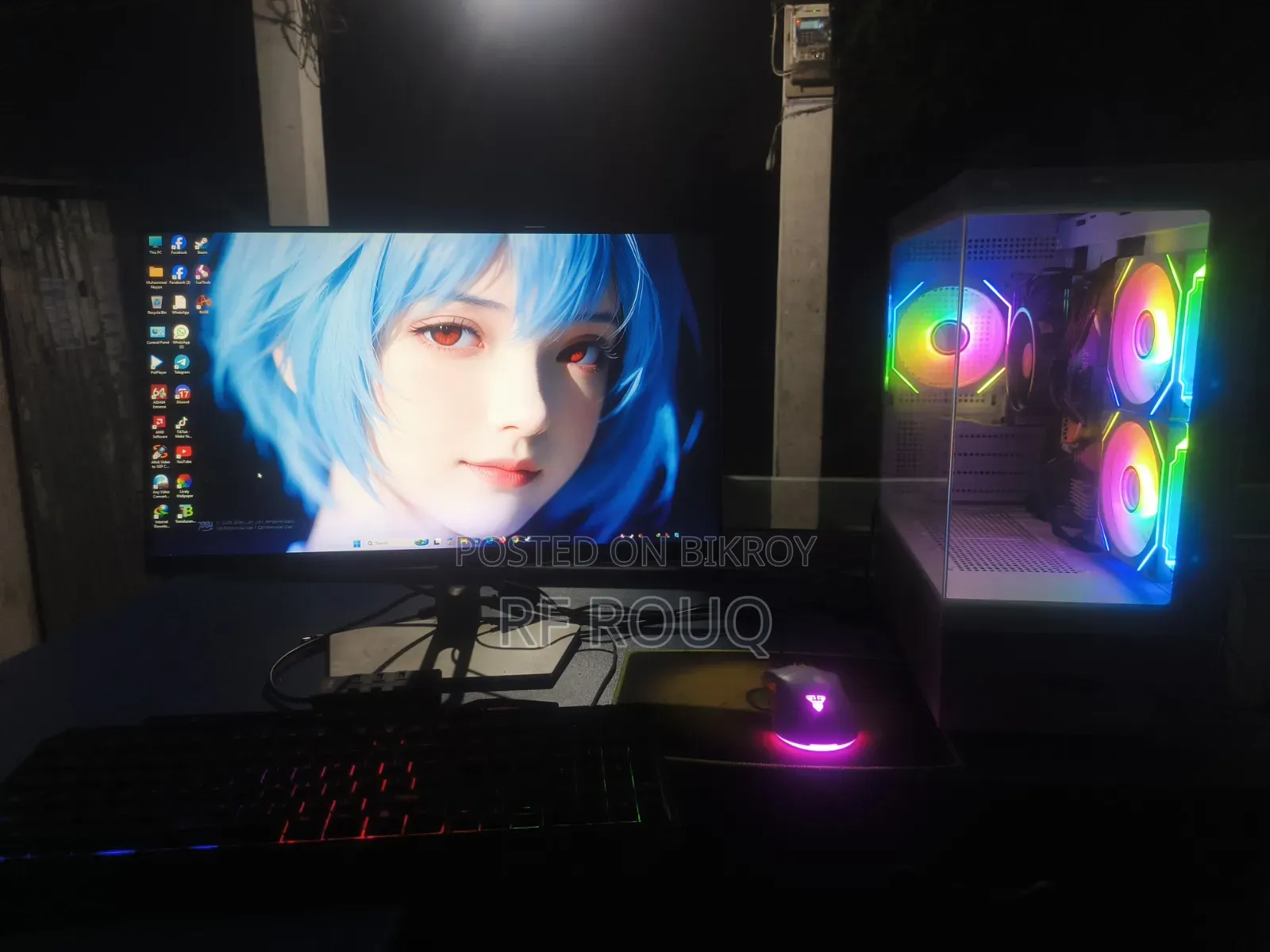 New Desktop Computer MSI 16GB AMD Ryzen 5 SSD 256GB