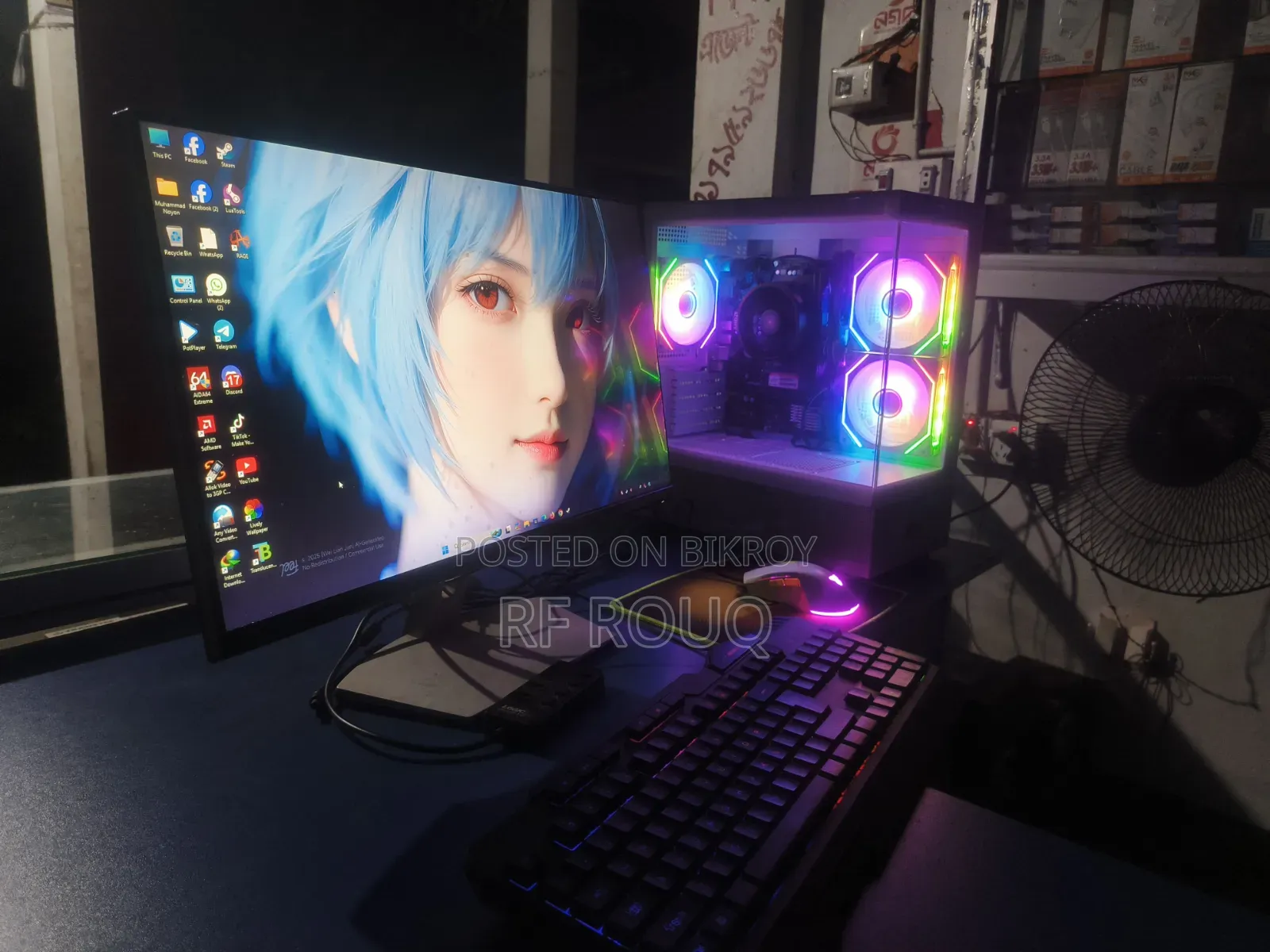 New Desktop Computer MSI 16GB AMD Ryzen 5 SSD 256GB