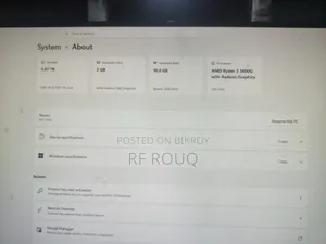 New Desktop Computer MSI 16GB AMD Ryzen 5 SSD 256GB
