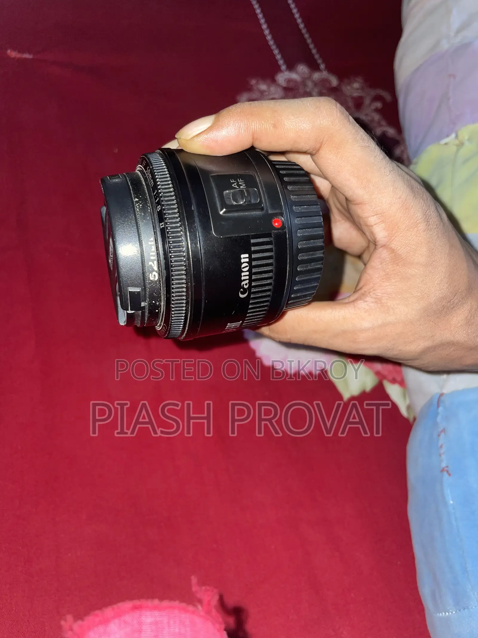 Canon Lens Ef 50mm 1:1.8