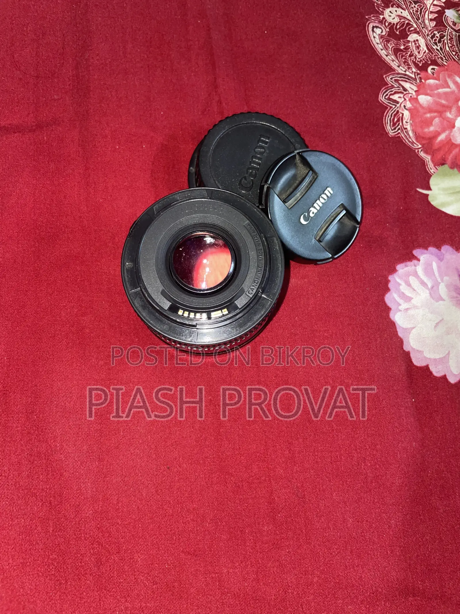 Canon Lens Ef 50mm 1:1.8