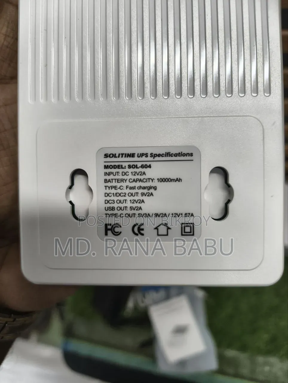 Solitine Premium Mini DC Ups