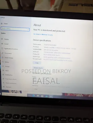 Laptop ASUS 8GB Intel Core I3 HDD 1T