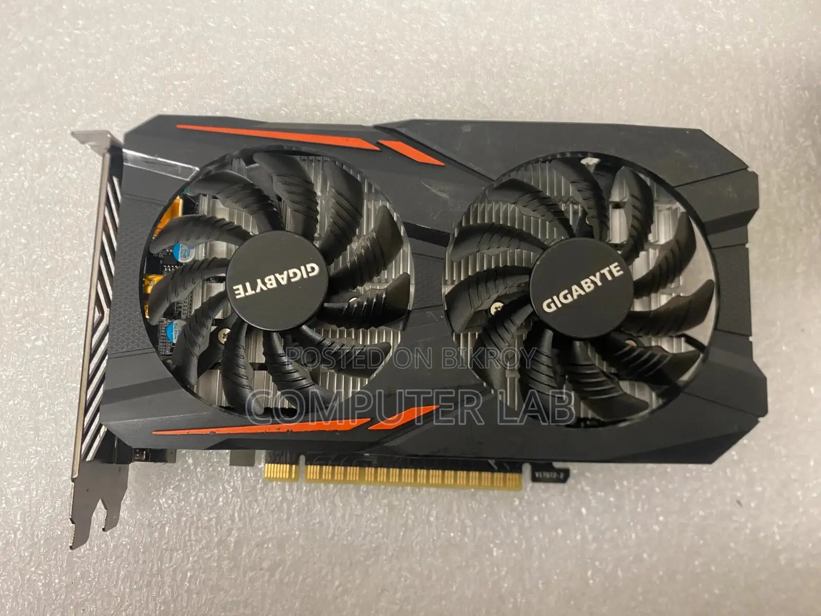গিগাবাইট GeForce GTX-1050ti 4GB DDR5 Gaming OC Edition With Warranty