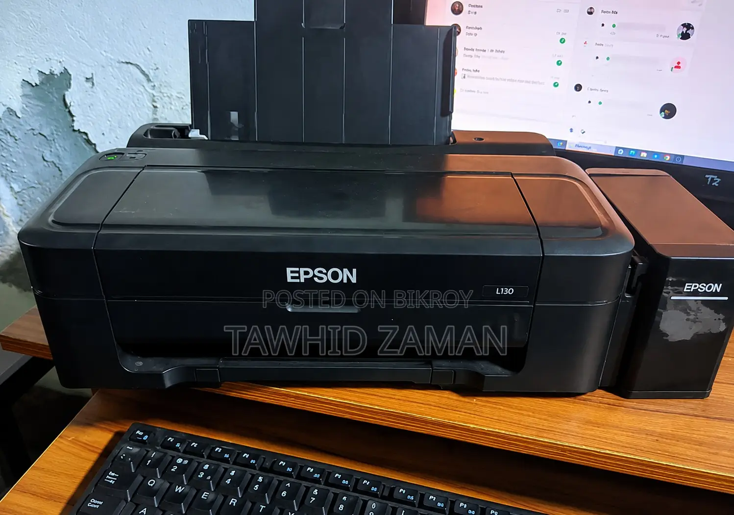 Epson L130 Printer বিক্রি করা হবে।
