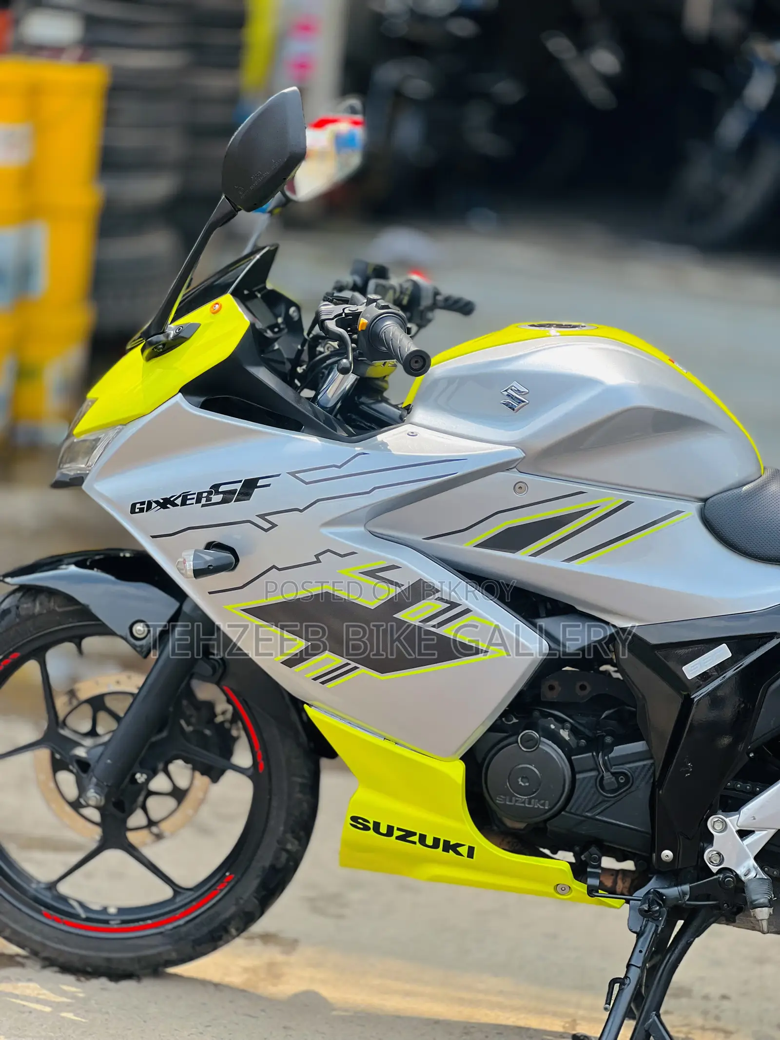 Suzuki Gixxer SF 2022 Silver
