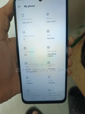 Infinix Hot 12 128 GB Blue