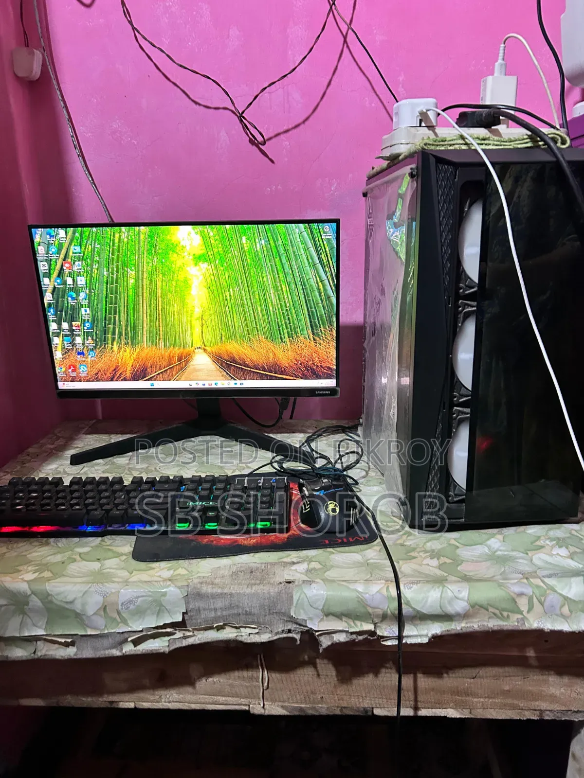 Desktop Computer Samsung 16GB Intel Core I3 SSD 256GB