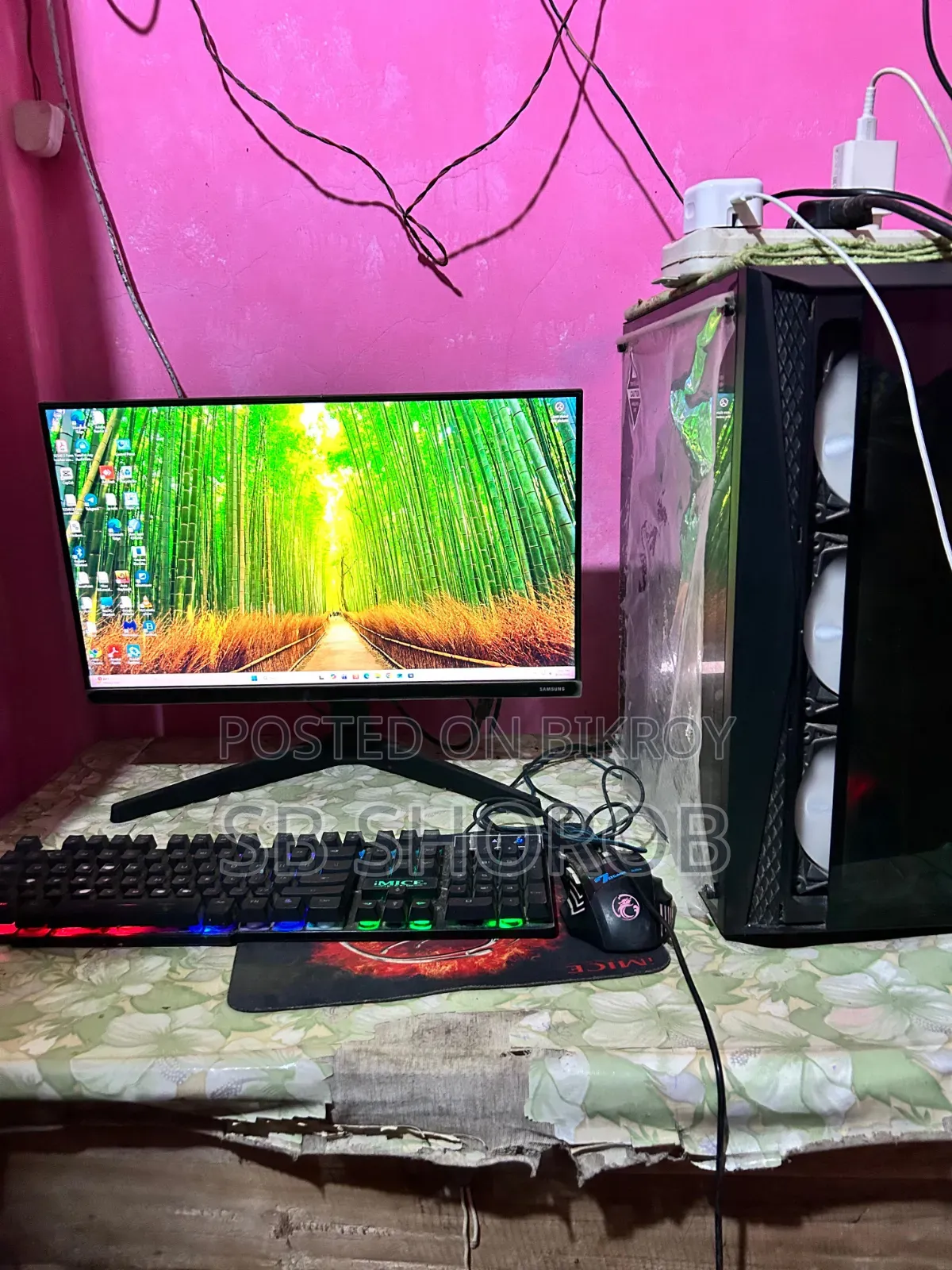 Desktop Computer Samsung 16GB Intel Core I3 SSD 256GB