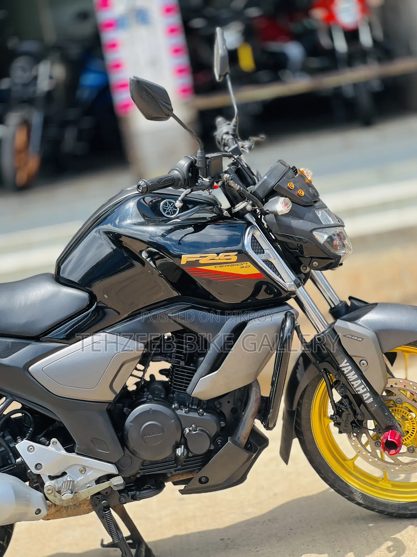 Yamaha FZS V3 2020 Black
