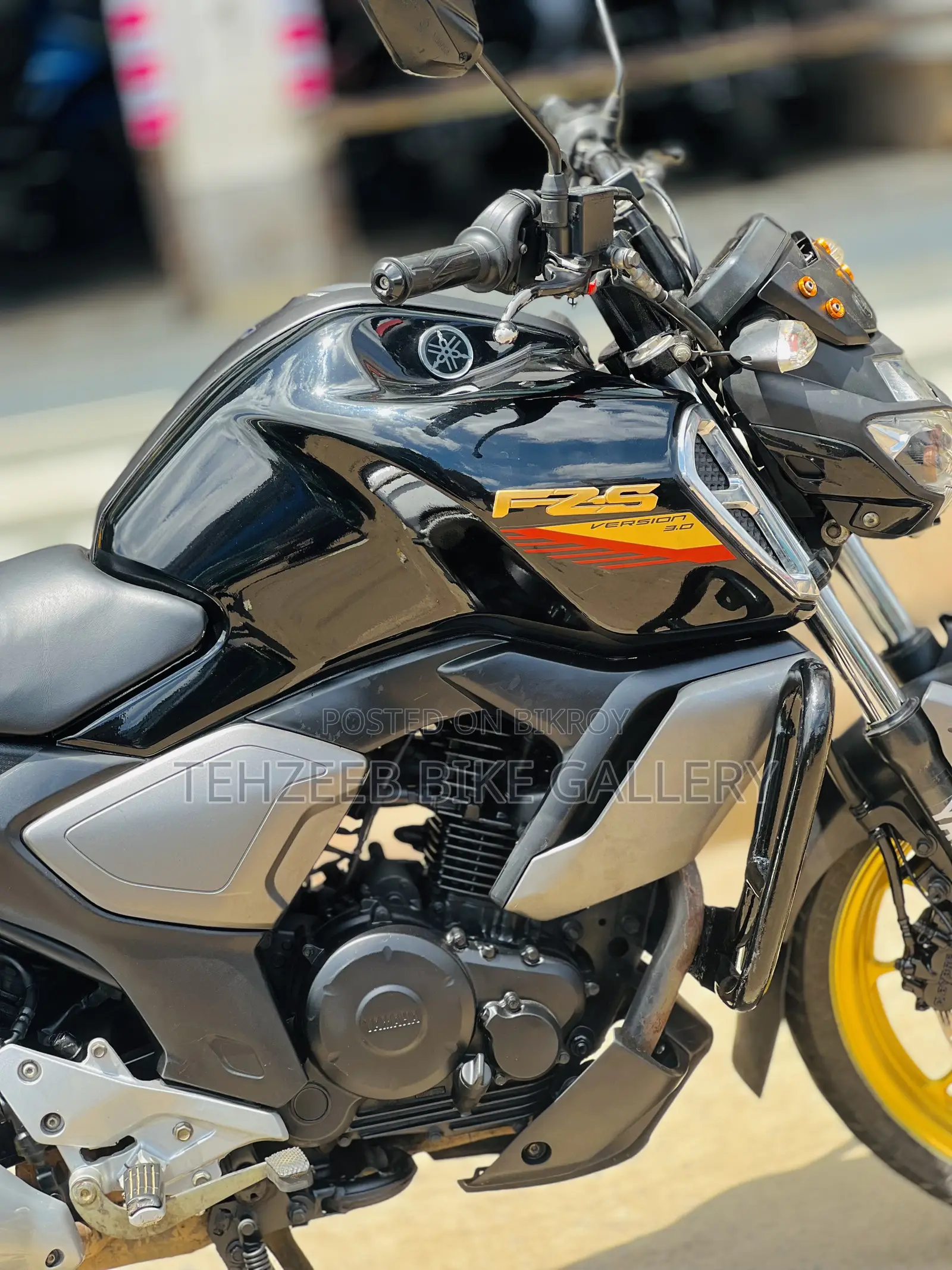 Yamaha FZS V3 2020 Black