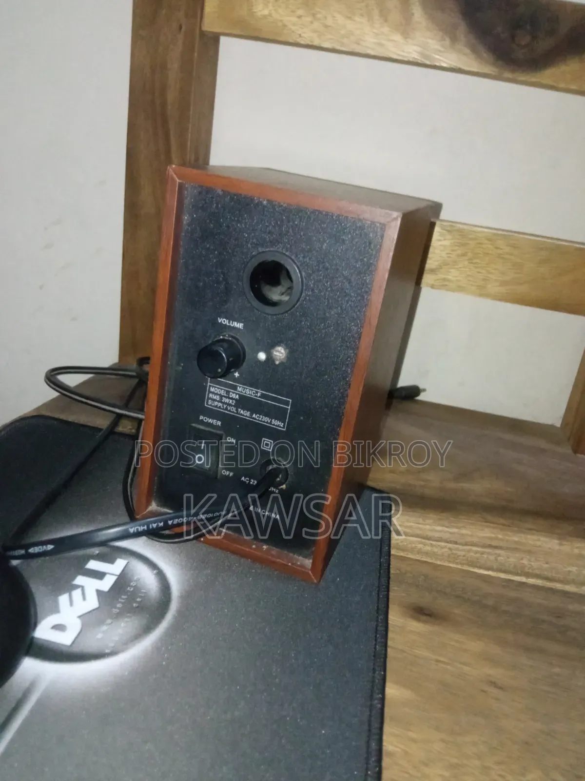 Music F Wood Speaker for Computer