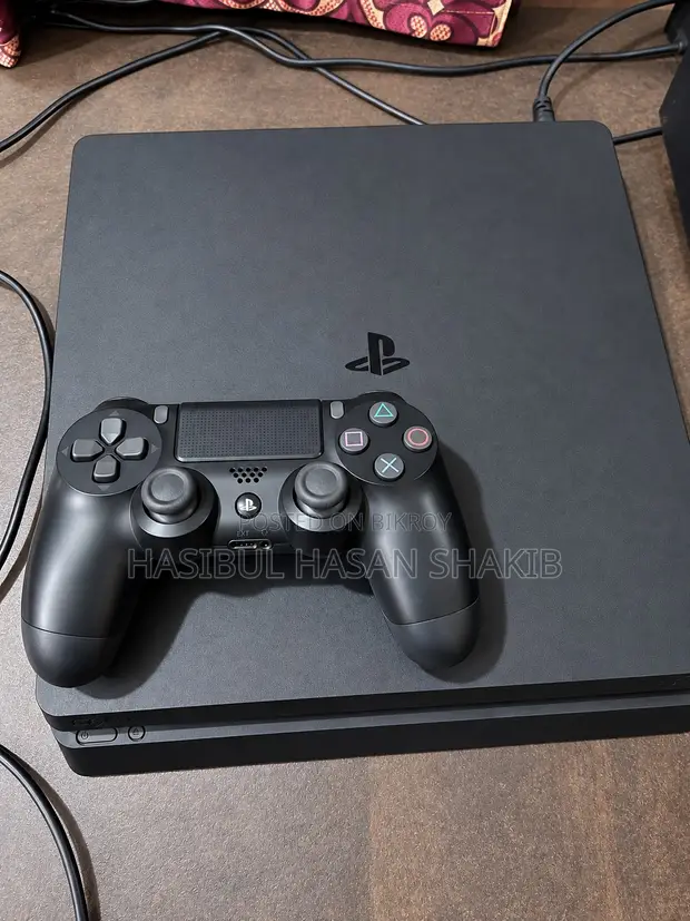 PS4 Slim 512 GB Used - Hasibul Hasan Shakib ▷ Price: BDT 25,000