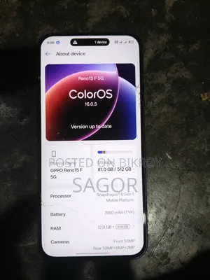 Oppo Reno15 F 5G 512 GB