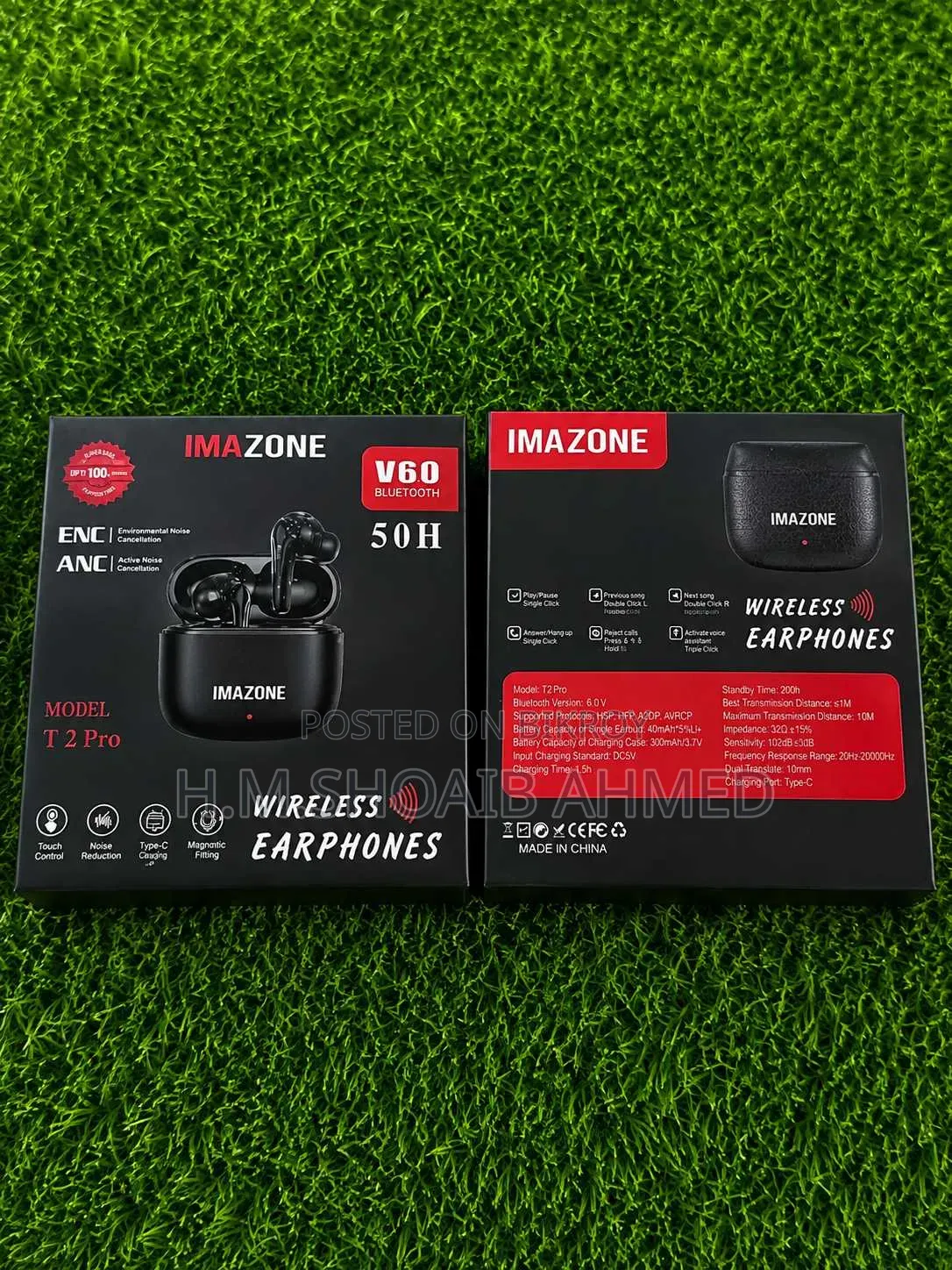 IMAZONE T2 Pro Wireless Earphones