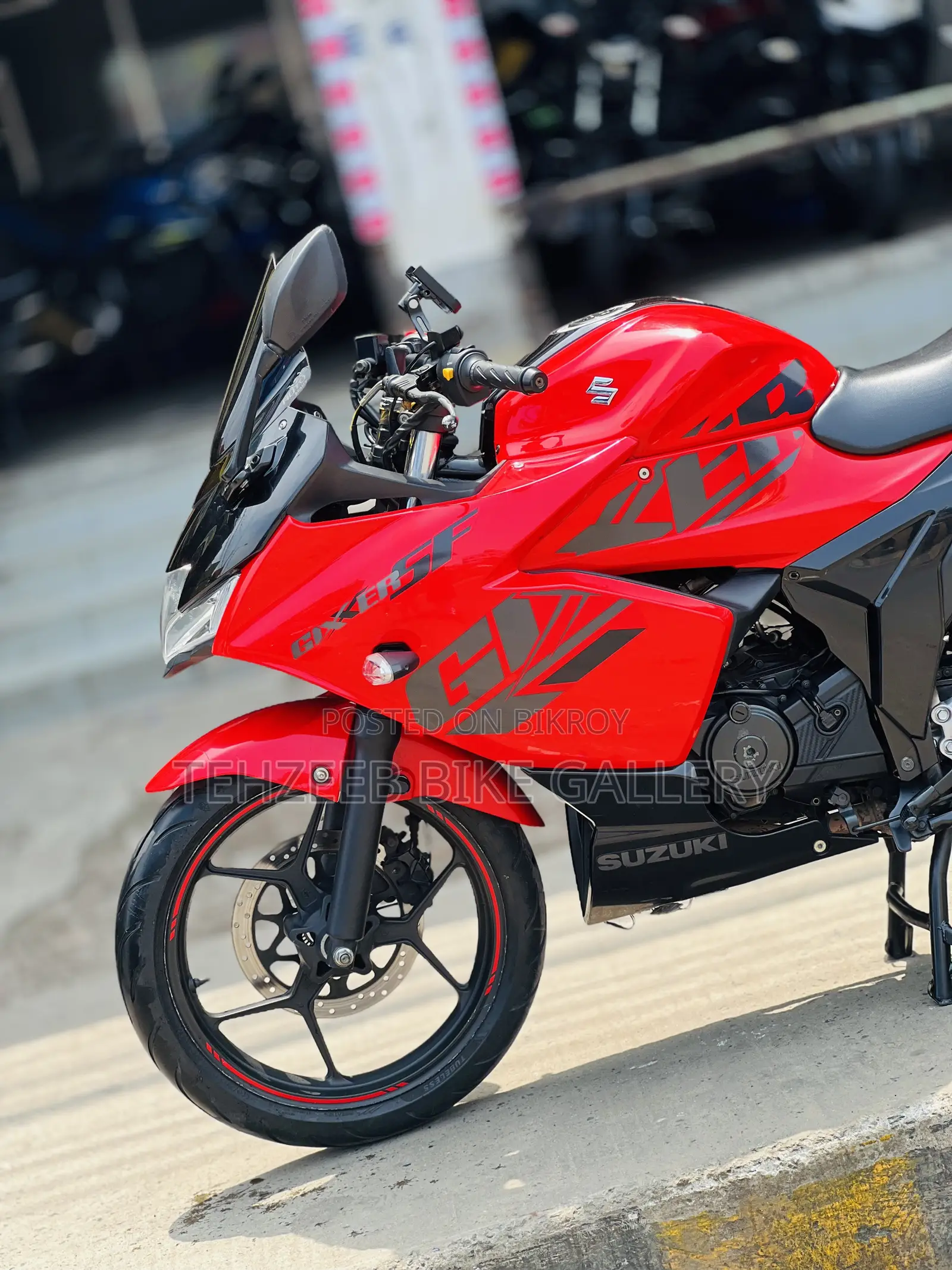 Suzuki Gixxer SF 2022 Red